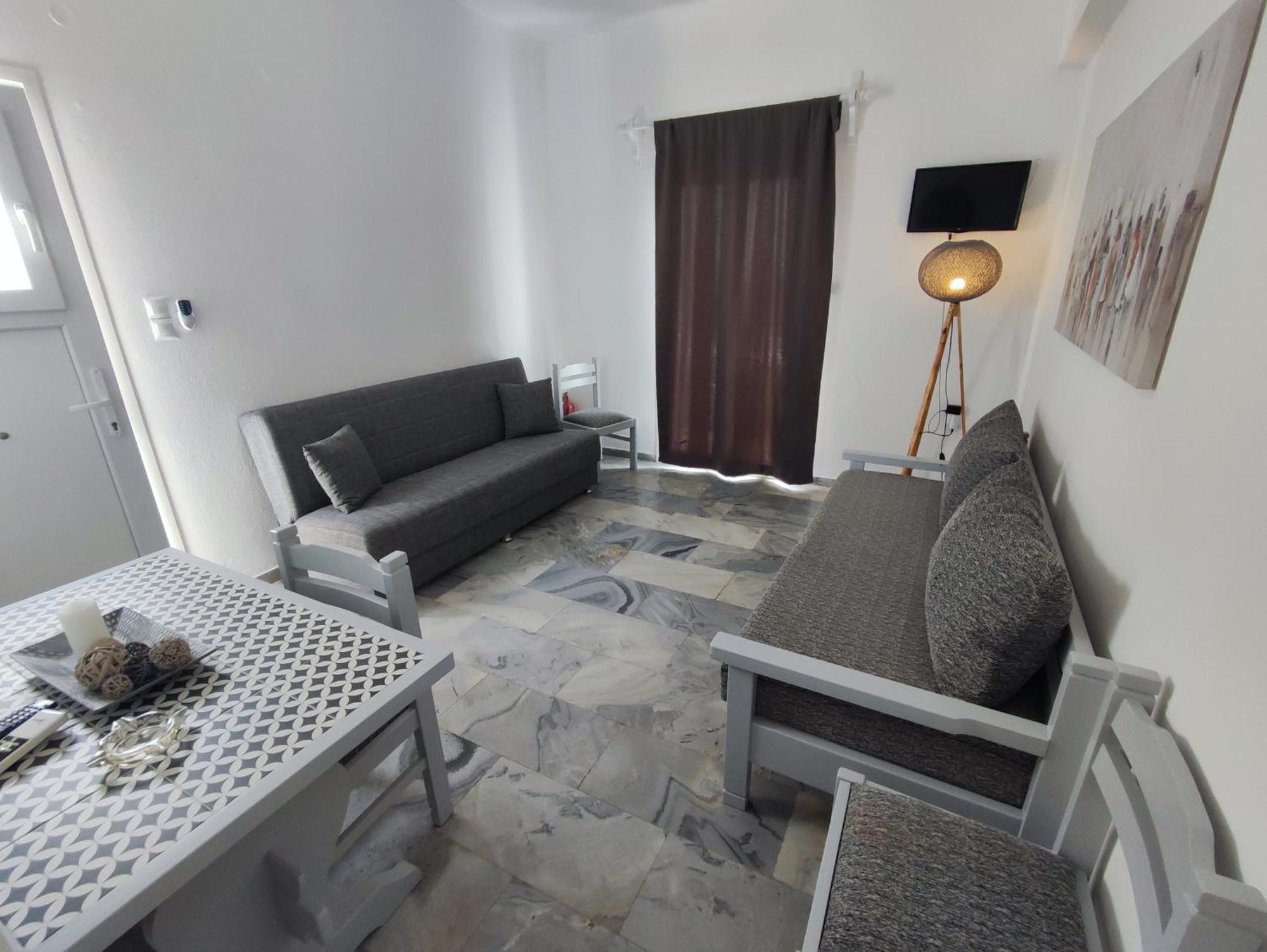 Galaxy Apartments Alikí Habitación foto